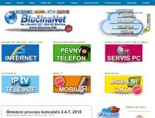 Tablet Screenshot of blucina.net